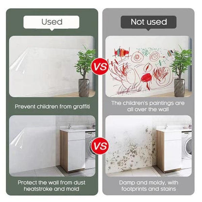 🛡️✨ Self-Adhesive Transparent Electrostatic Wall Protection Film ✨🛡️ 🔥 BUY 1 GET 1 FREE! 🔥