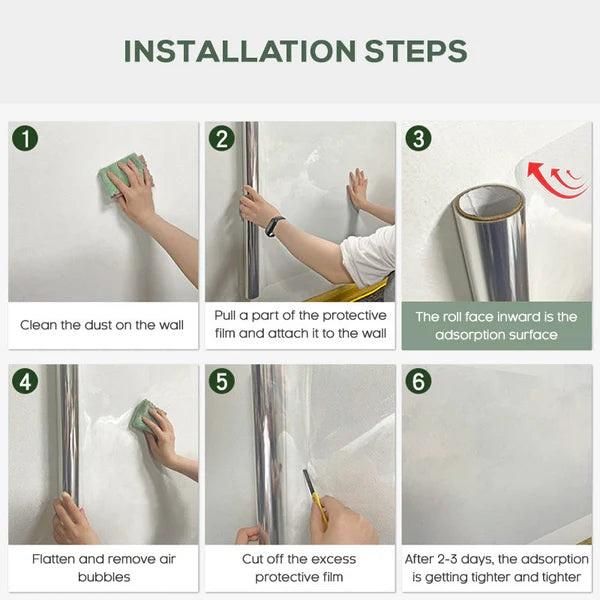 🛡️✨ Self-Adhesive Transparent Electrostatic Wall Protection Film ✨🛡️ 🔥 BUY 1 GET 1 FREE! 🔥