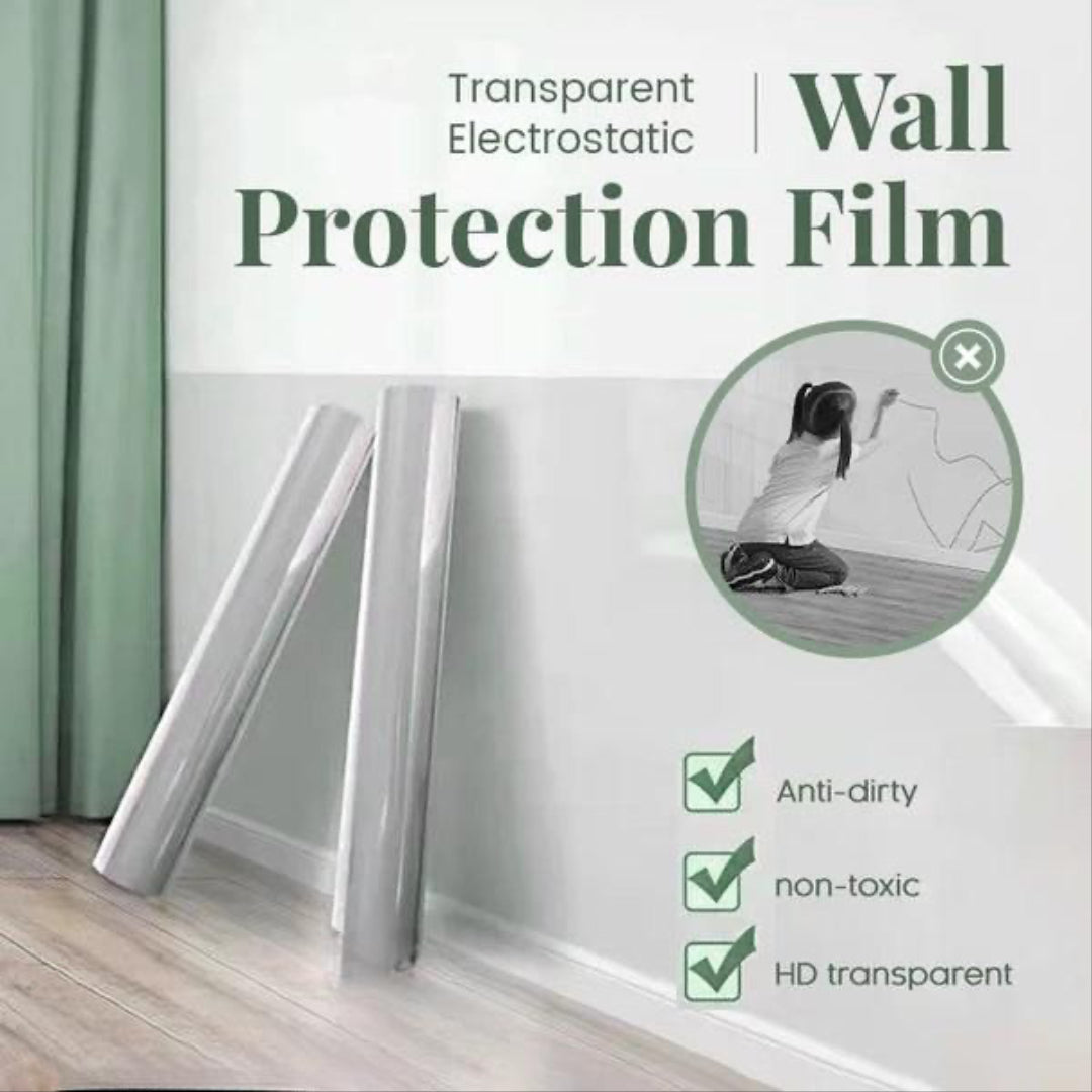 🛡️✨ Self-Adhesive Transparent Electrostatic Wall Protection Film ✨🛡️ 🔥 BUY 1 GET 1 FREE! 🔥